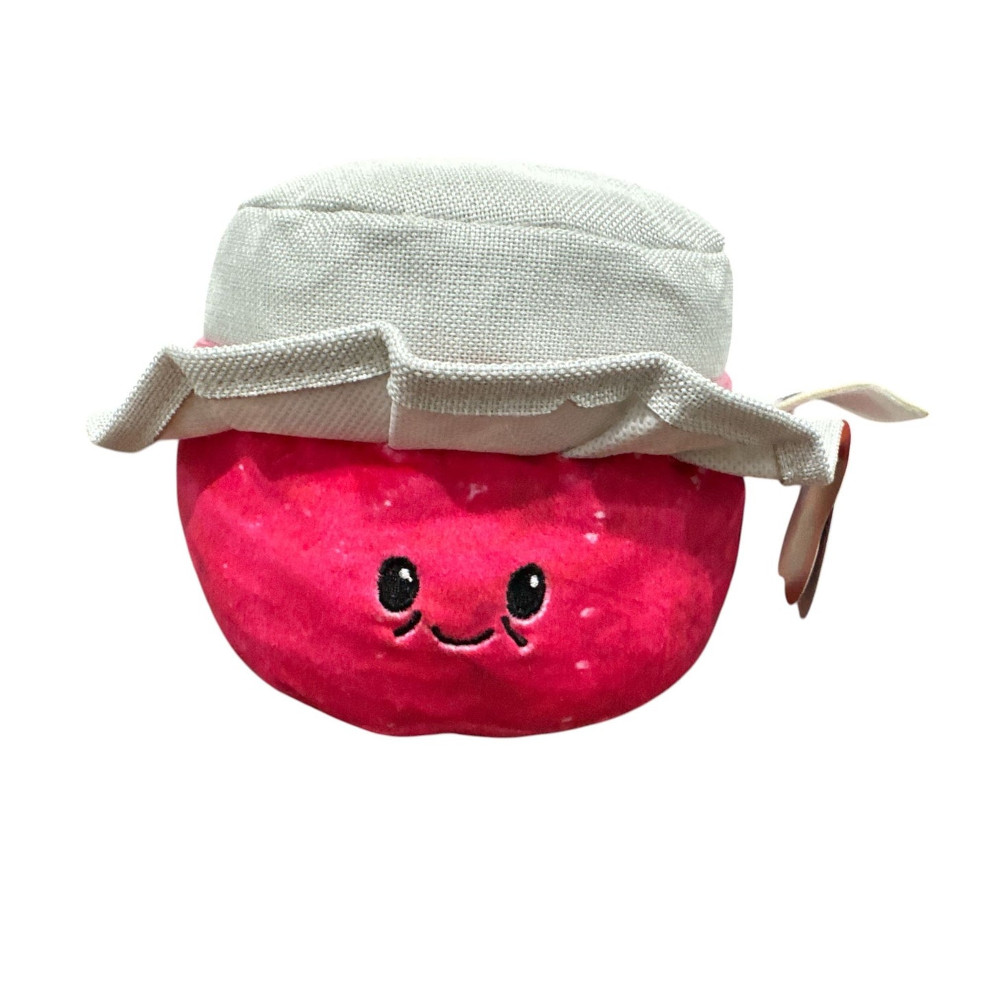Gigglescape Plush Strawberry Jam Jar Stuffed Toy For Ages 1+