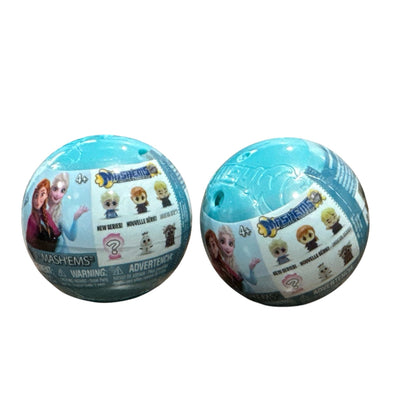 Set of 2 Disney Frozen Series 7 Mash’Ems Collectible Surprise Ball Toy Set Super Squishy Ages 4+