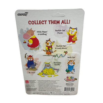 Richard Scarry's Busy World Huckle Cat Picnic Figure By Super7 Ages 14+ Collectible Toy New In Box