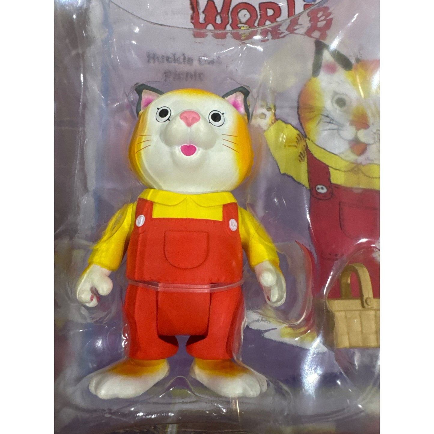 Richard Scarry's Busy World Huckle Cat Picnic Figure By Super7 Ages 14+ Collectible Toy New In Box
