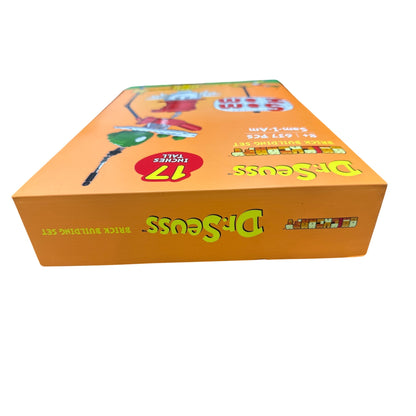 Dr Seuss Green Eggs And Ham Sam-I-Am Brick Building Set 637 Pcs 17 Inches Tall