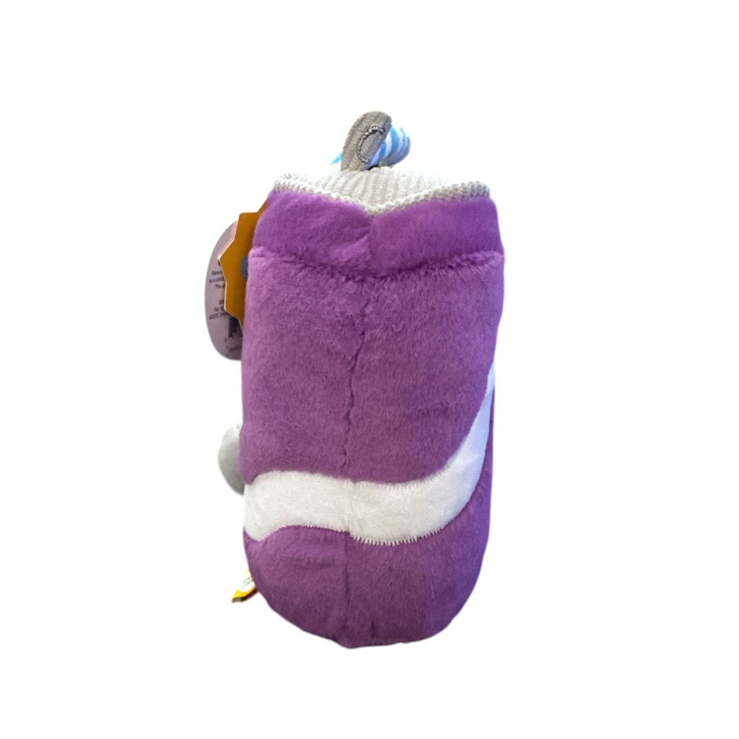 Gigglescape Plush Grape Juice Box Toy With Legs & Straw