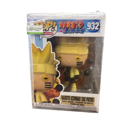 Funko Pop Naruto Shippuden Naruto Uzumaki Six Paths Vinyl Figure #932 Collectible