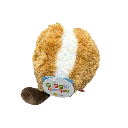 Giggle Scape Cookie Sandwich Plush Toy With Sprinkles & Chocolate Feet - Soft & Cuddly