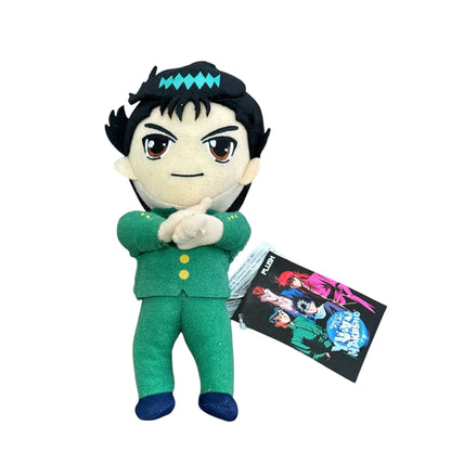 Yu Yu Hakusho Kuwabara Plush Doll Funimation Collectible 7" Green Outfit New With Tags