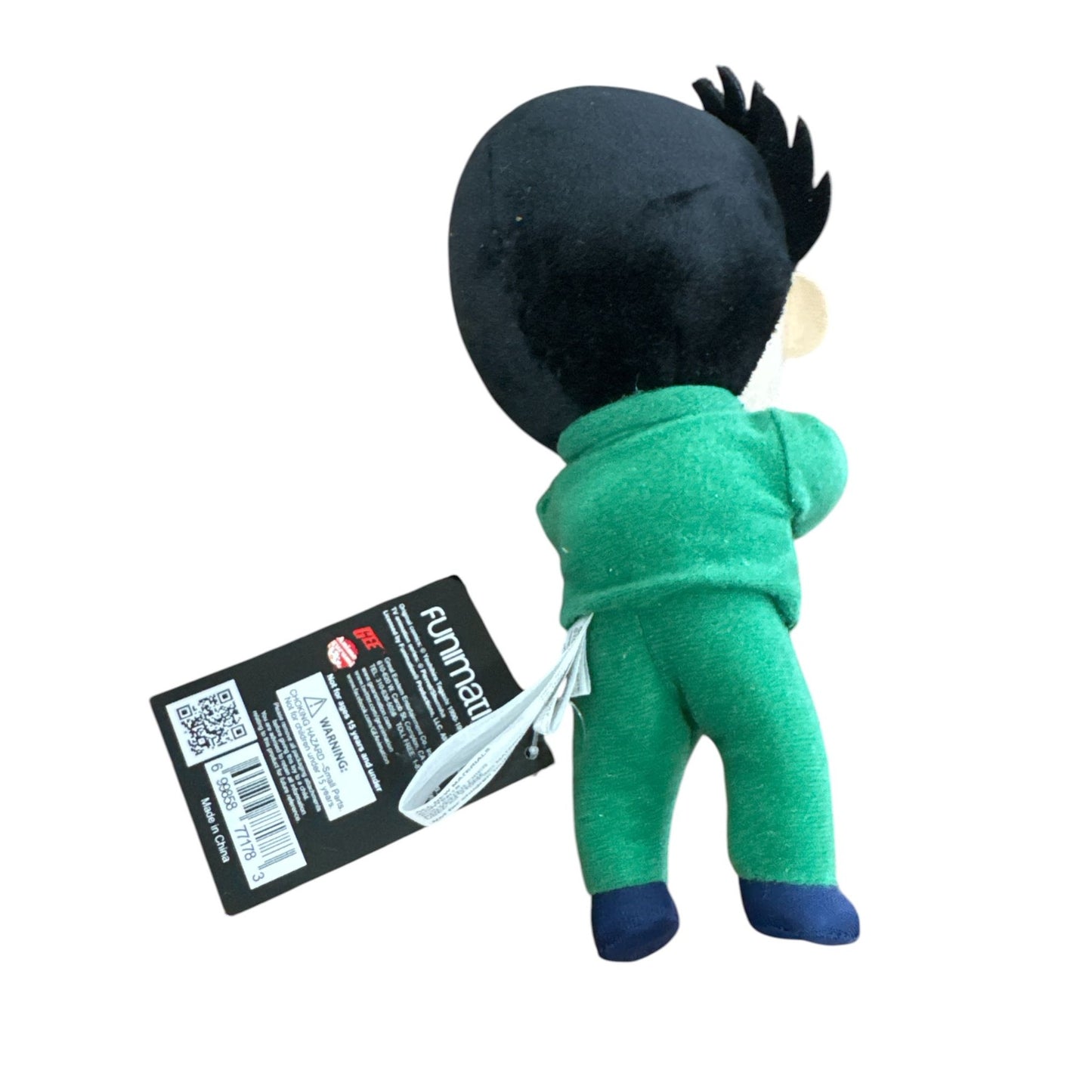 Yu Yu Hakusho Kuwabara Plush Doll Funimation Collectible 7" Green Outfit New With Tags