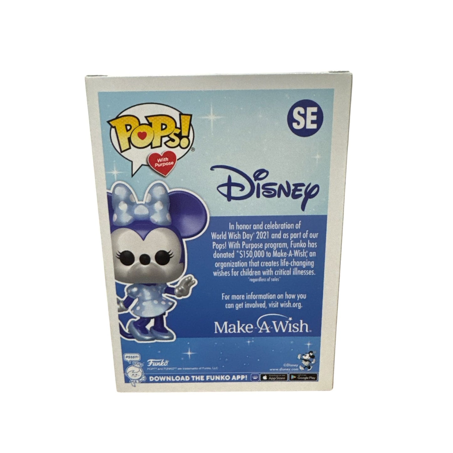 Funko Pop! Disney SE Minnie Mouse Make-A-Wish Vinyl Figure Special Edition