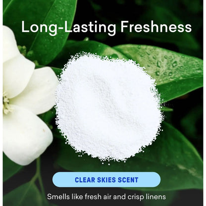 Blueland Oxi Laundry Booster Clear Skies Scent 2-Pack 25 Loads Each Powerful Clean Plastic-Free