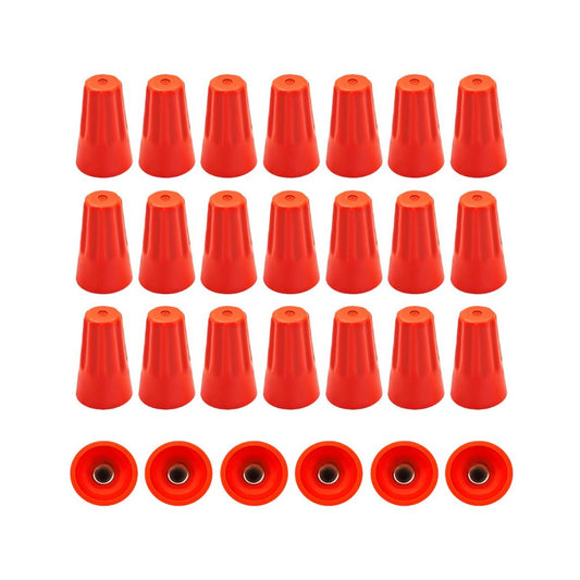 Electrical Wire Cap Connectors，150 PCS P3 Spring Insert Twist Caps Connection Electrical Wire Connectors Nuts Screw Terminals