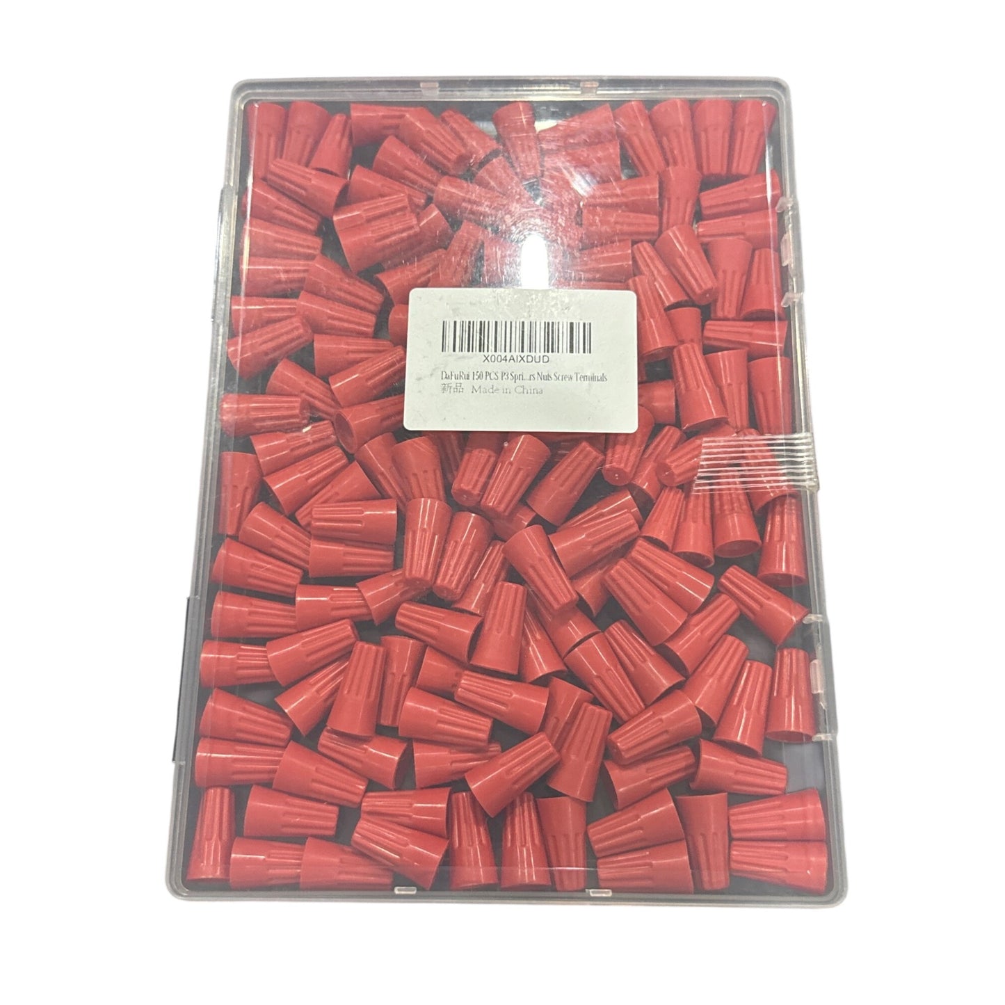 Electrical Wire Cap Connectors，150 PCS P3 Spring Insert Twist Caps Connection Electrical Wire Connectors Nuts Screw Terminals