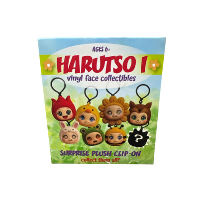 Harutso I Vinyl Face Collectibles Surprise Plush Clip-On Ages 6+ Mystery Box
