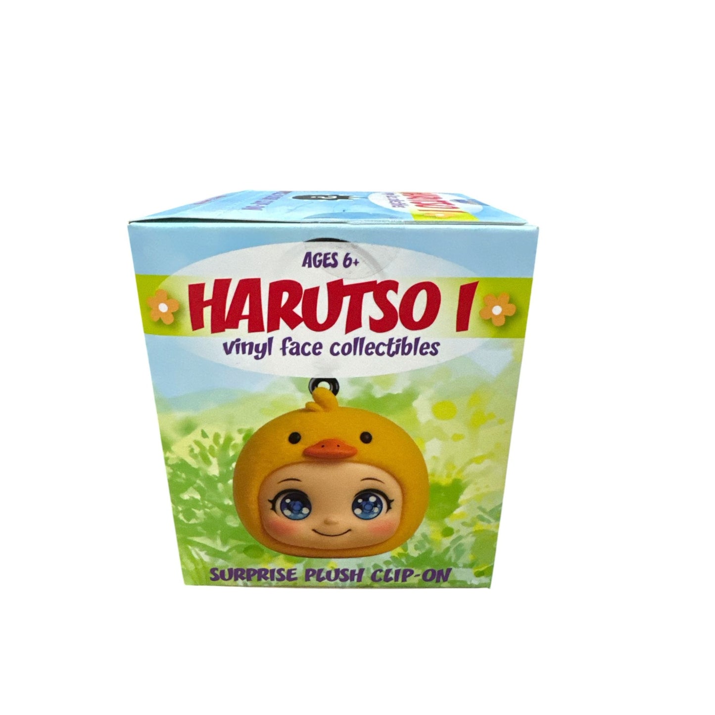 Harutso I Vinyl Face Collectibles Surprise Plush Clip-On Ages 6+ Mystery Box