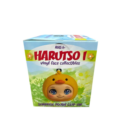 Harutso I Vinyl Face Collectibles Surprise Plush Clip-On Ages 6+ Mystery Box