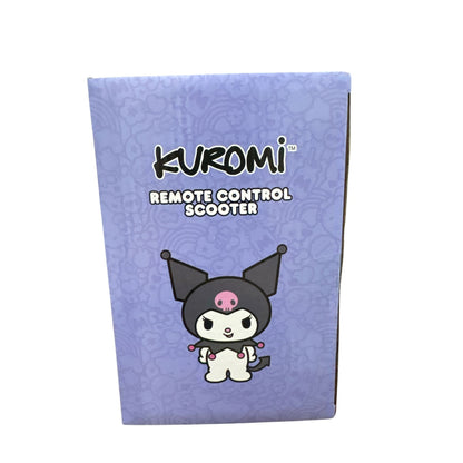 Kuromi Remote Control Scooter Toy 27 MHz For Ages 8+ Moves Forward & Backward Purple Pink Sanrio Collectible