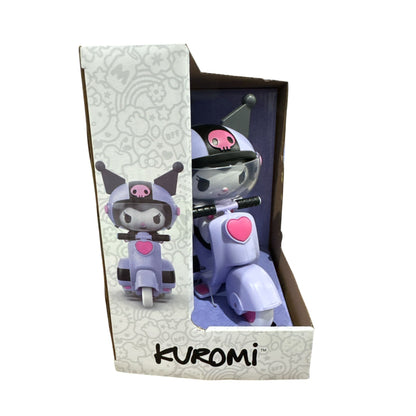 Kuromi Remote Control Scooter Toy 27 MHz For Ages 8+ Moves Forward & Backward Purple Pink Sanrio Collectible