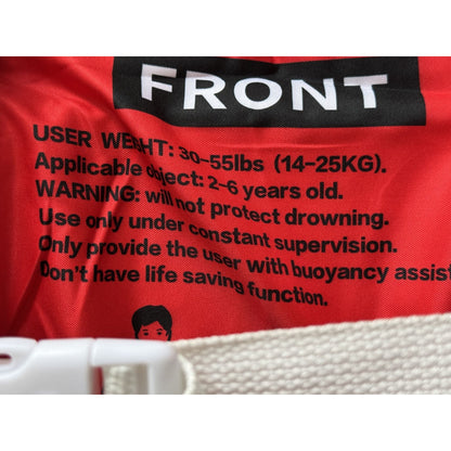 Spider-Man Kids Swim Vest With Arm Floats - 30-55lbs Buoyancy Aid For Ages 2-6 Years - Red Webbed Design