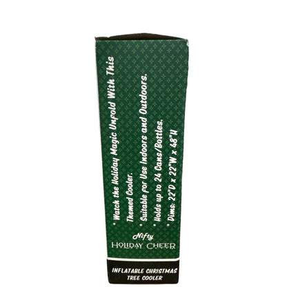 Inflatable Christmas Tree Cooler For Holiday Drinks Indoor & Outdoor Use