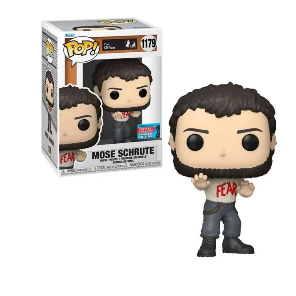 Funko Pop! The Office Mose Schrute #1179 2021 Fall Convention Limited Edition Vinyl Figure Collectible