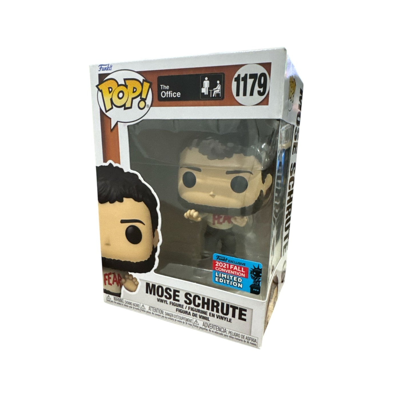 Funko Pop! The Office Mose Schrute #1179 2021 Fall Convention Limited Edition Vinyl Figure Collectible