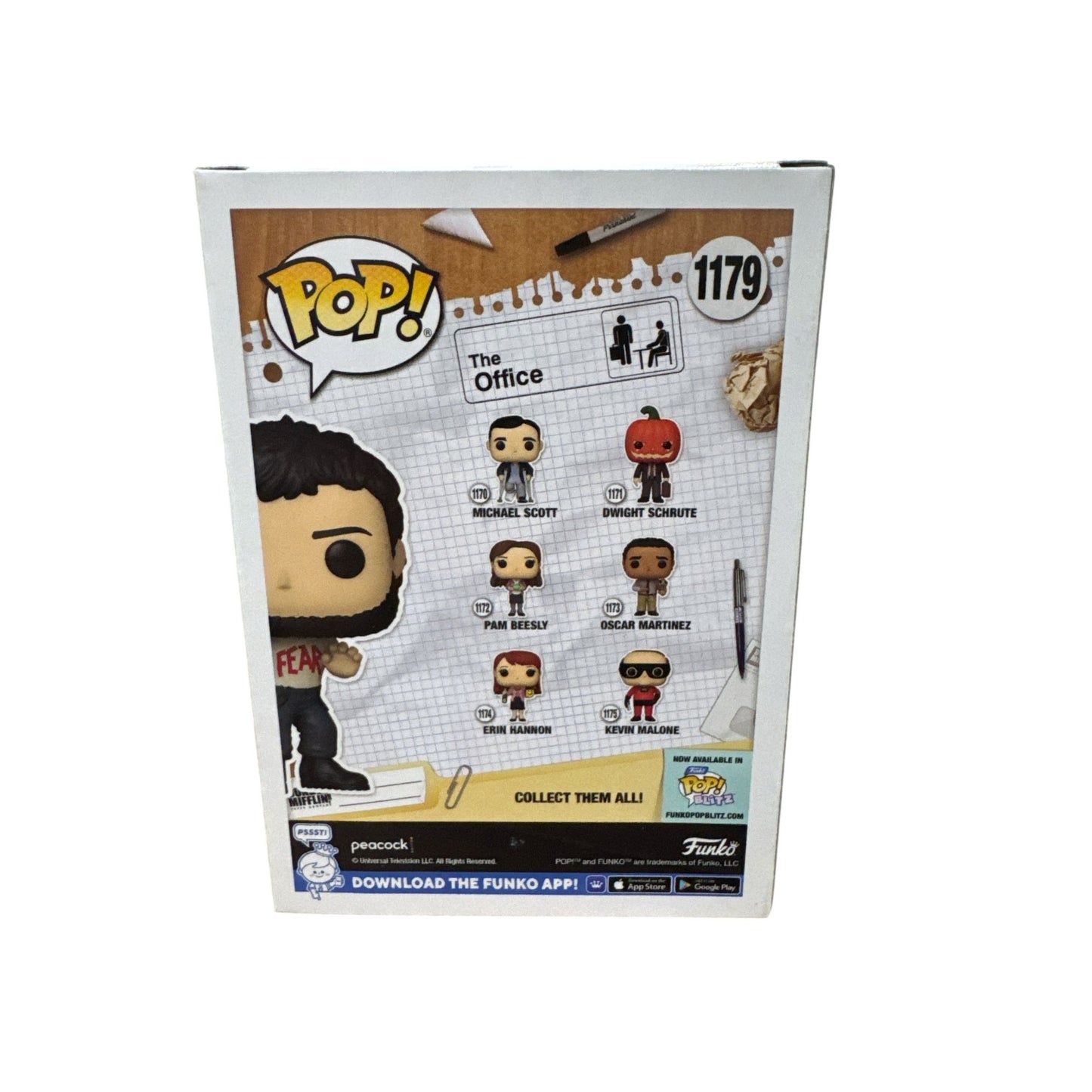 Funko Pop! The Office Mose Schrute #1179 2021 Fall Convention Limited Edition Vinyl Figure Collectible