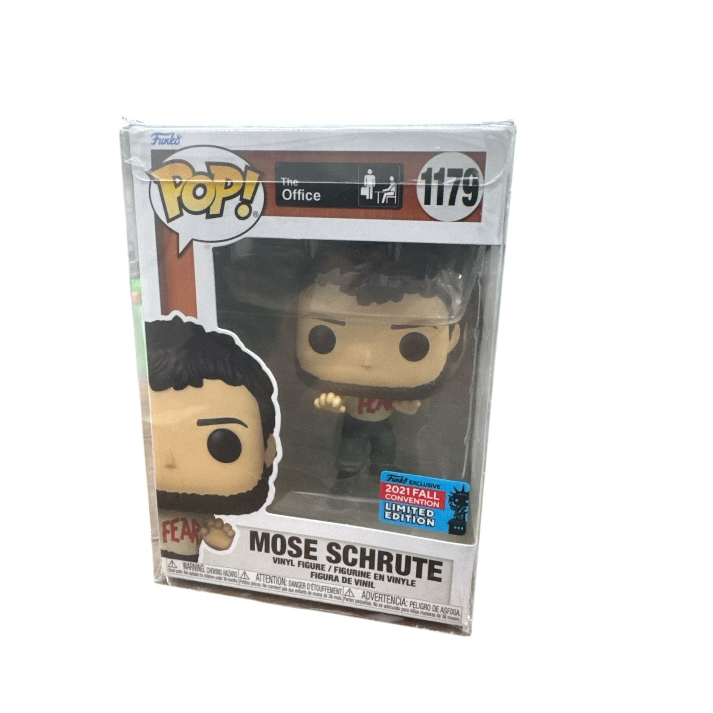 Funko Pop! The Office Mose Schrute #1179 2021 Fall Convention Limited Edition Vinyl Figure Collectible