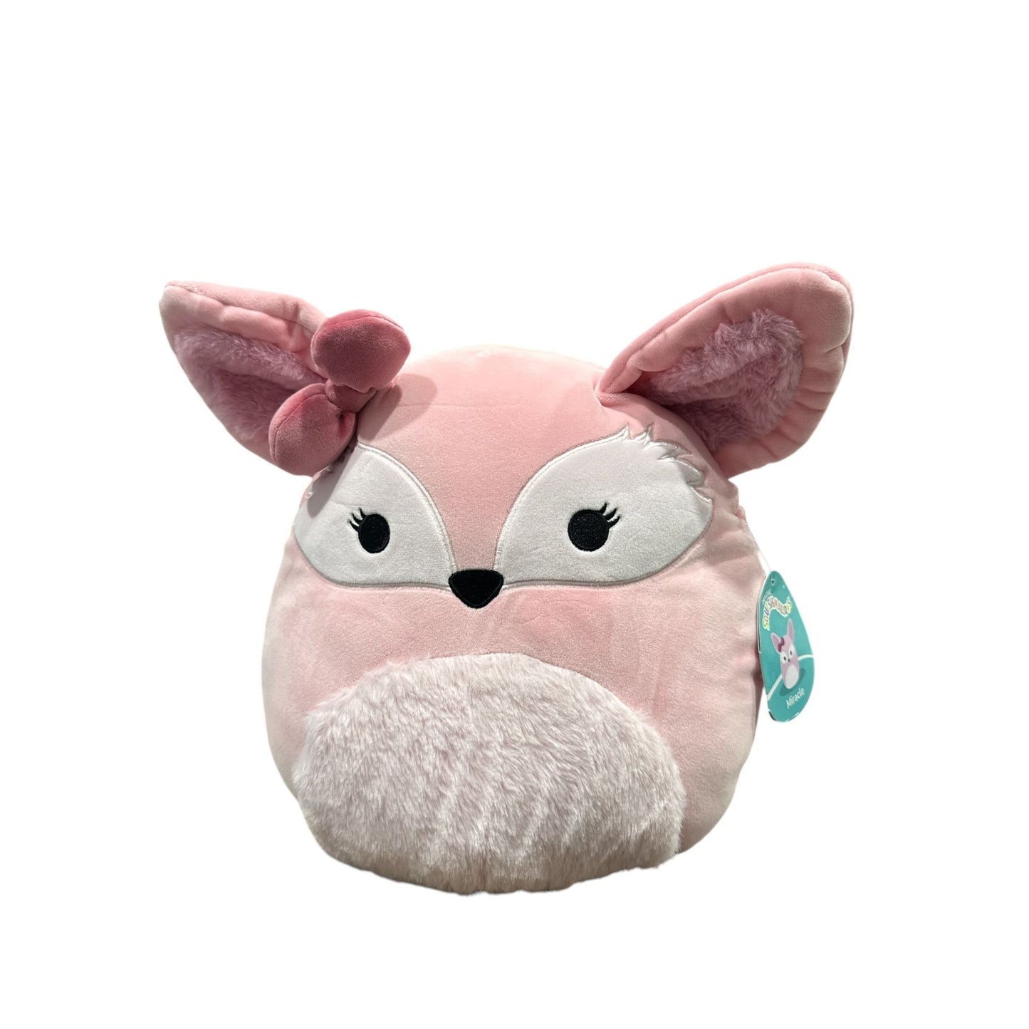 Squishmallows Miracle Pink Fox Plush Toy 12" Soft & Cuddly Stuffed Animal