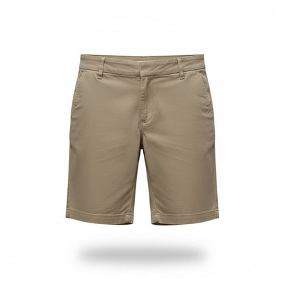 CASLON Women's Khaki Bermuda Shorts With Stretch Fabric & Belt Loops Size 00