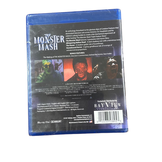 The Monster Mash Blu-Ray Horror Anthology Film By BayView Entertainment
