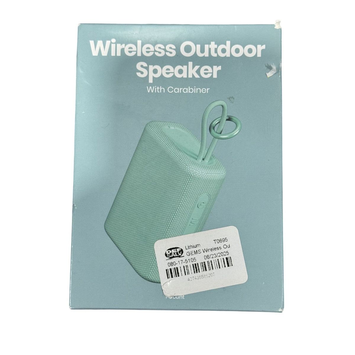 Heyday Donut USB Wall Charger, Wireless Outdoor Speaker With Carabiner & Waterproof Phone Pouch Set