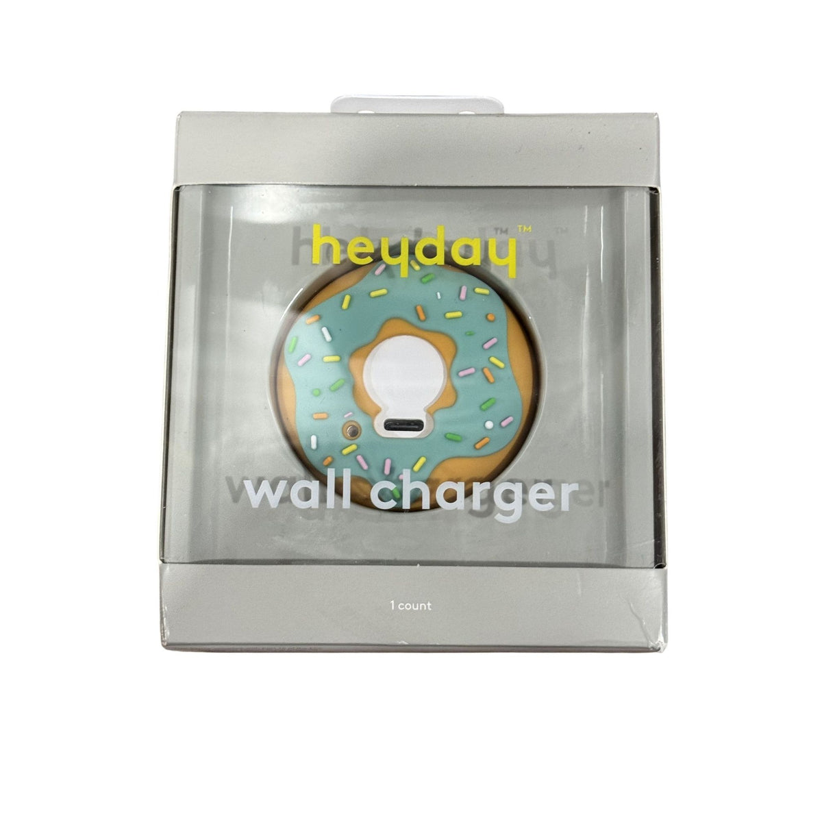 Heyday Donut USB Wall Charger, Wireless Outdoor Speaker With Carabiner & Waterproof Phone Pouch Set