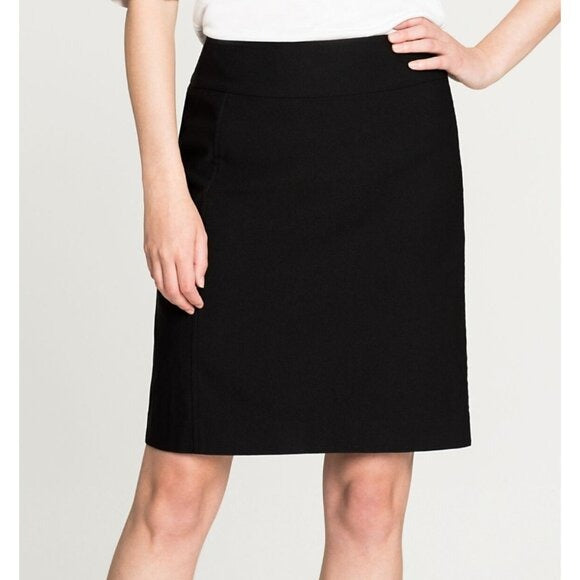 Nic+Zoe Black Knee-Length Skirt Womens Size 16P Rayon Blend