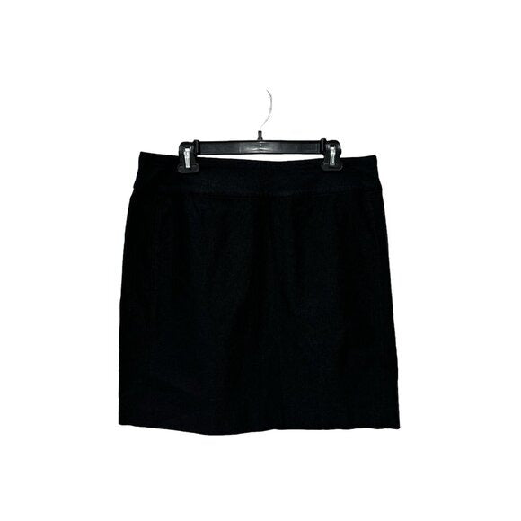 Nic+Zoe Black Knee-Length Skirt Womens Size 16P Rayon Blend