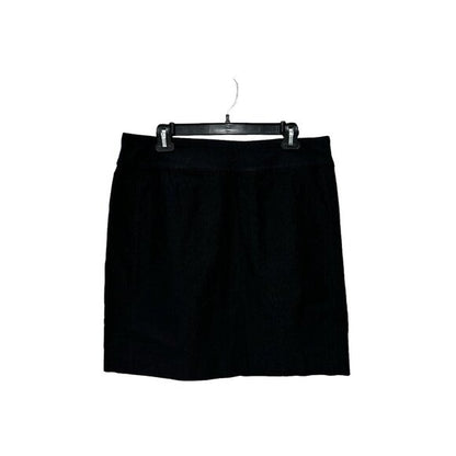 Nic+Zoe Black Knee-Length Skirt Womens Size 16P Rayon Blend