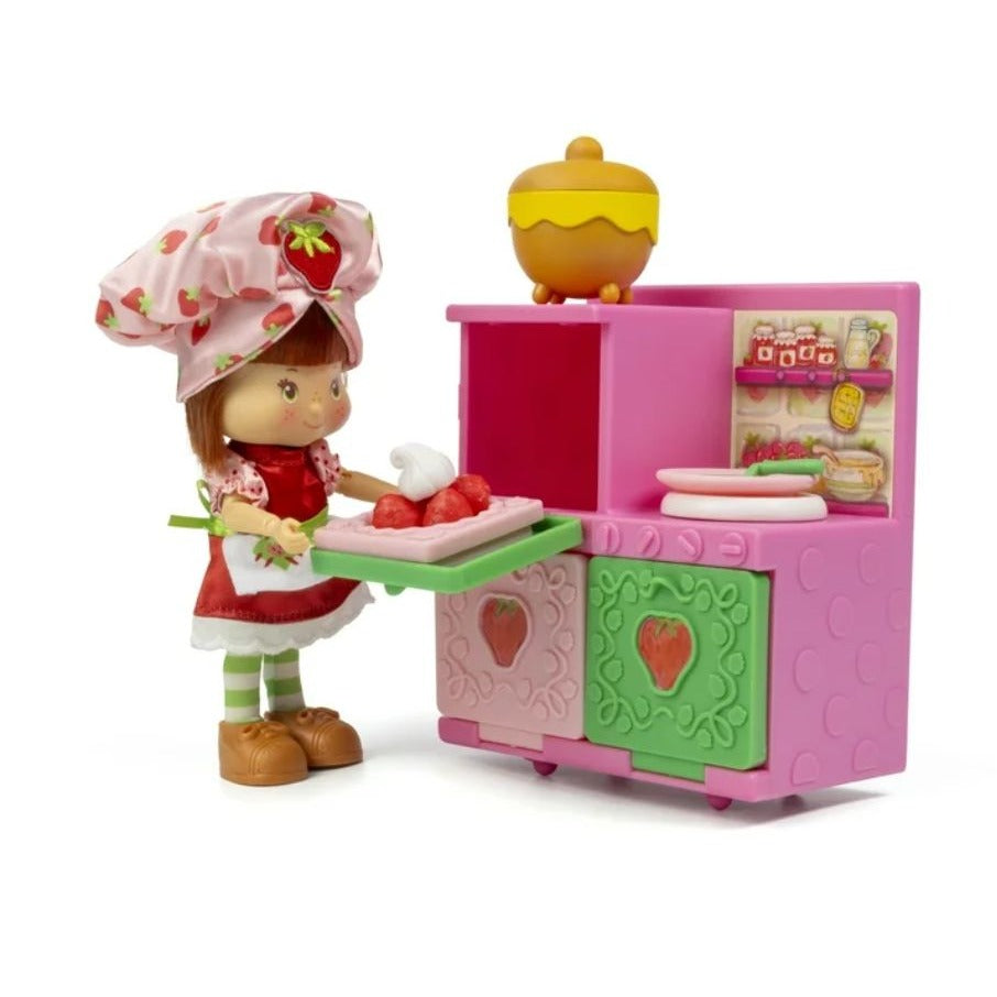Strawberry Shortcake Berry Bake Shoppe Playset with Figure 32 Piece Collectible Toy
