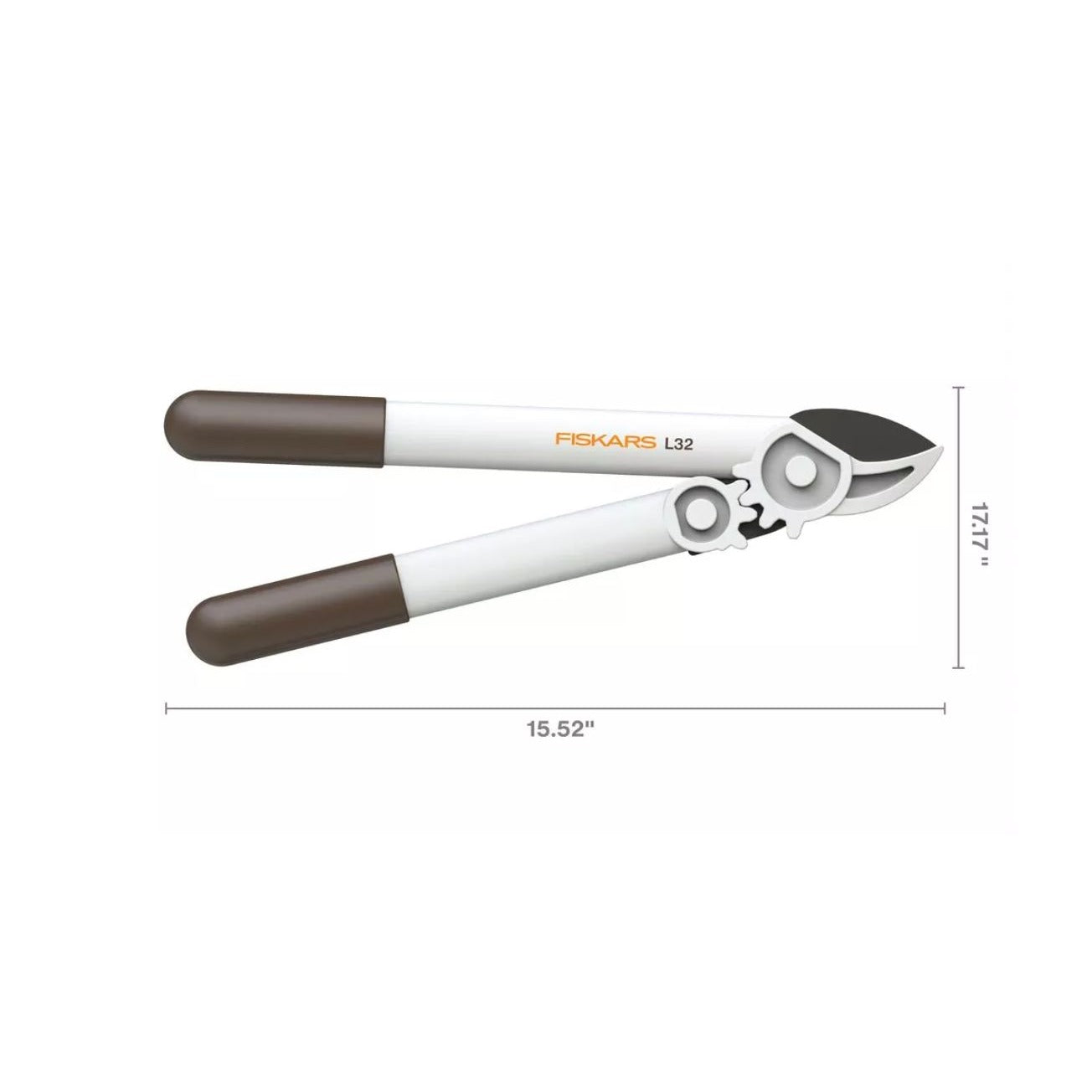 Fiskars L32 Anvil Lopper With PowerGear Technology 1.25" Cut Capacity Durable Comfortable Handles