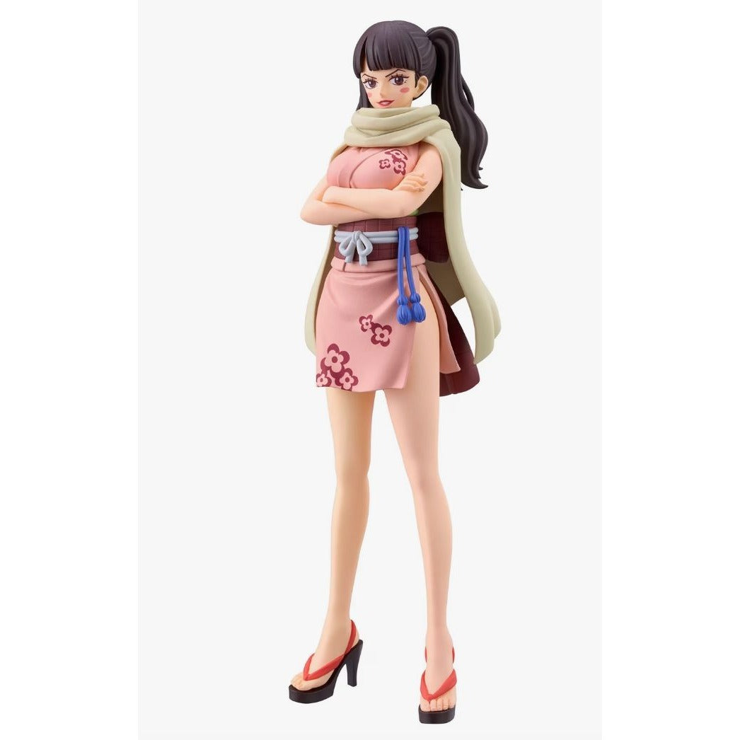 One Piece Shinobu Grandline Series DXF Figure By Banpresto 15+ Collectible Figurine With Base