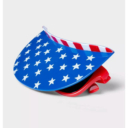 SUN SQUAD Kids Americana Visor Sunglasses (Set of 3)