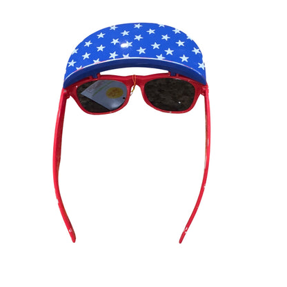 SUN SQUAD Kids Americana Visor Sunglasses (Set of 3)