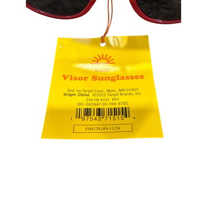 SUN SQUAD Kids Americana Visor Sunglasses (Set of 3)