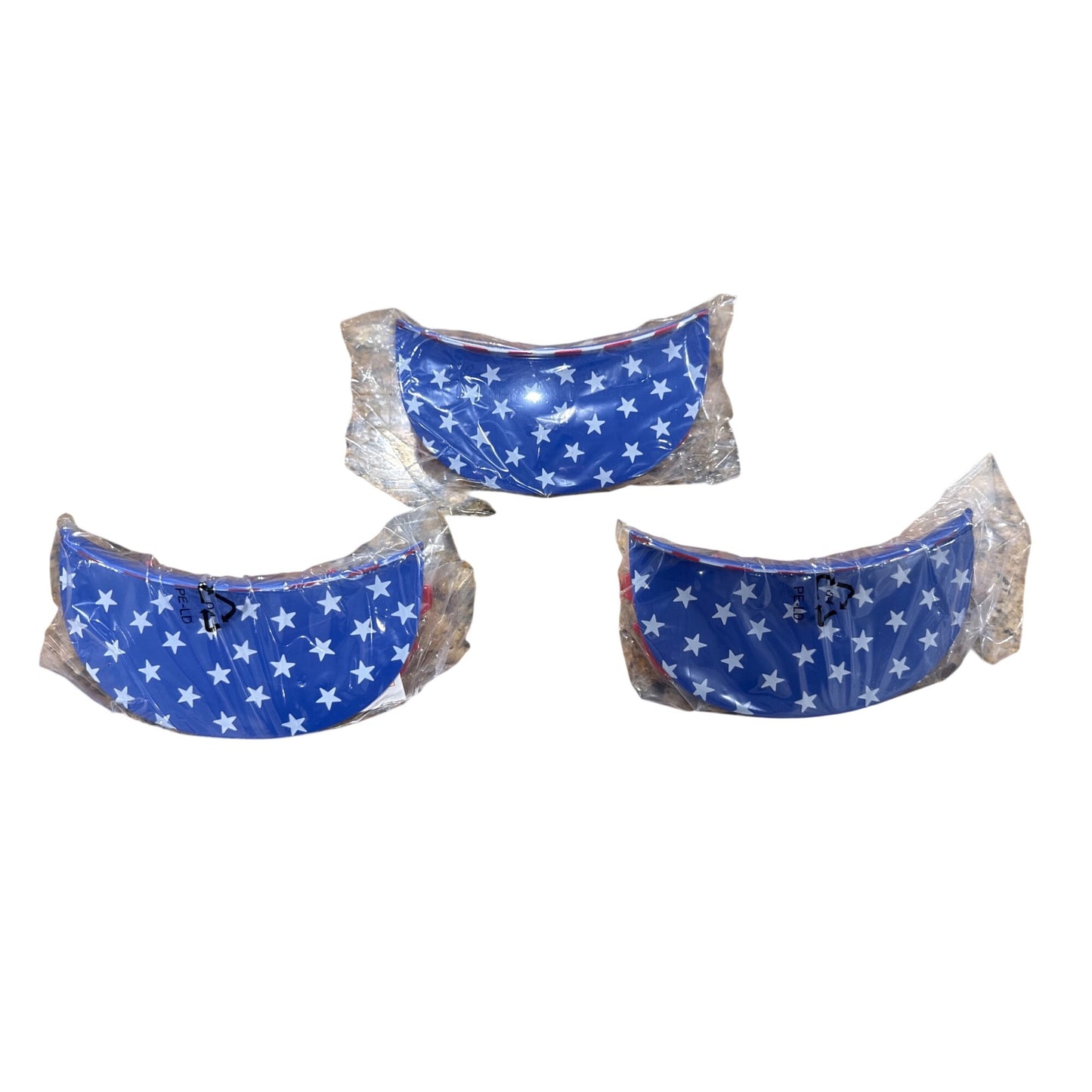 SUN SQUAD Kids Americana Visor Sunglasses (Set of 3)