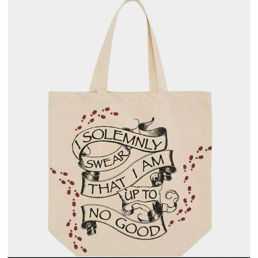 Harry Potter "I Solemnly Swear That I Am Up To No Good" Canvas Tote Bag