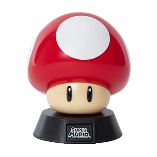 Super Mario Super Mushroom Light Paladone Collectible LED Lamp For Kids & Gamers Ages 6+