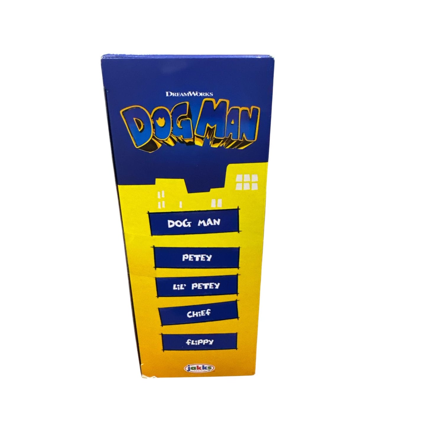Dog Man Supa Cool Articulated Figure Pack By Jakks Pacific Includes Dog Man, Petey Lil’ Petey, Chief & Flippy Ages 4+