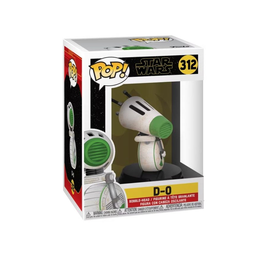 Funko Pop Star Wars D-O #312 Bobble-Head Vinyl Figure In Box