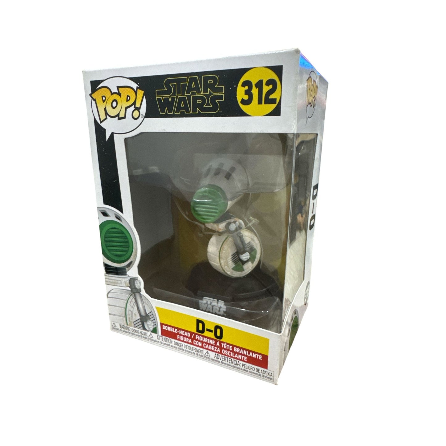 Funko Pop Star Wars D-O #312 Bobble-Head Vinyl Figure In Box