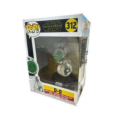 Funko Pop Star Wars D-O #312 Bobble-Head Vinyl Figure In Box