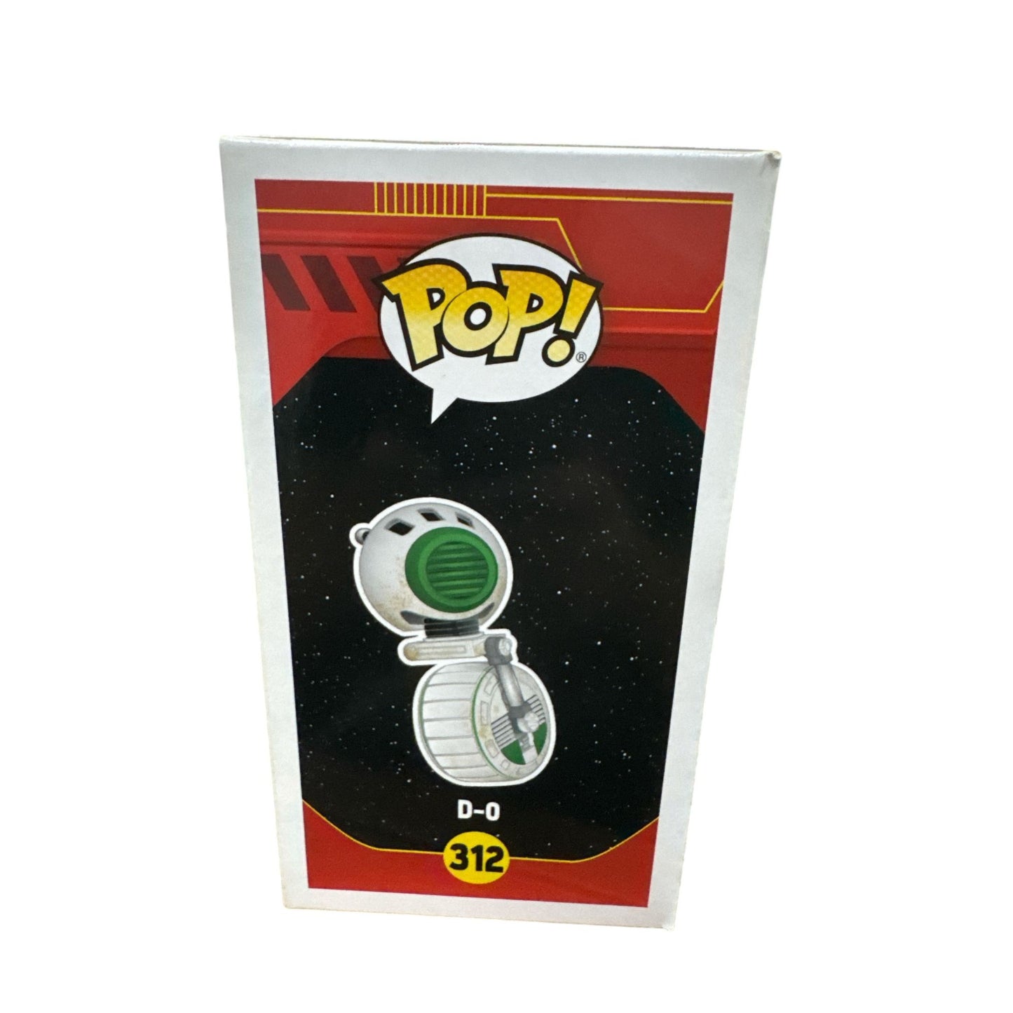 Funko Pop Star Wars D-O #312 Bobble-Head Vinyl Figure In Box