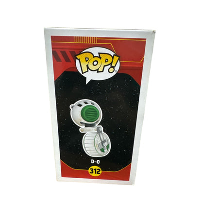 Funko Pop Star Wars D-O #312 Bobble-Head Vinyl Figure In Box