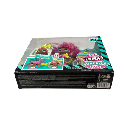 LOL Surprise Tweens Surprise Swap Doll Set With 20 Surprises And Styling Accessories - Cora
