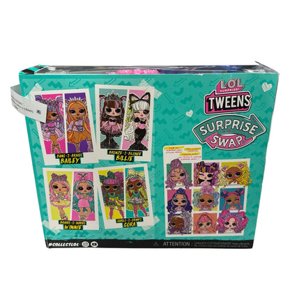 LOL Surprise Tweens Surprise Swap Doll Set With 20 Surprises And Styling Accessories - Cora